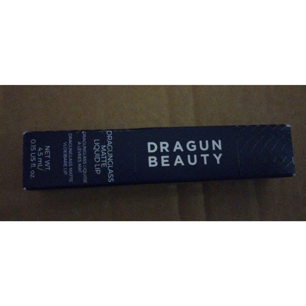 Dragun beauty dragunglass gloss new in box 0.12oz crystal glass clear